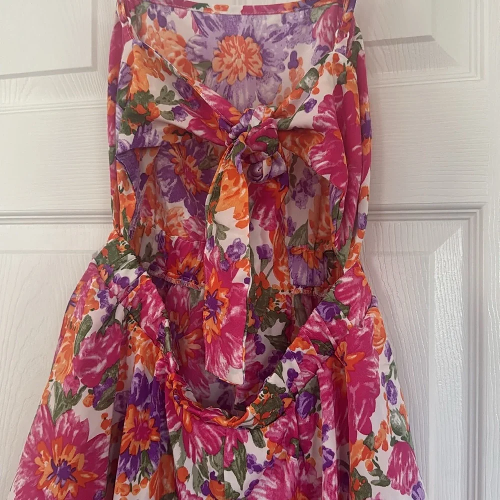 SHEIN Multicolor Floral romper - Picture 7 of 7